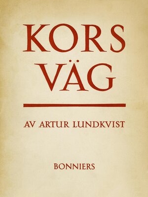 cover image of Korsväg